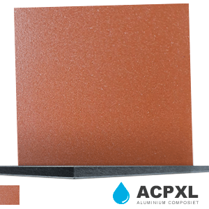 ACPXL – EXTRA FIJNE STRUCTUUR KOPERBRUIN/TERRACOTTA 1* MAT